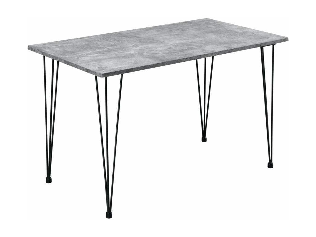 Tavolo nero, 120 x 70 x 75 cm