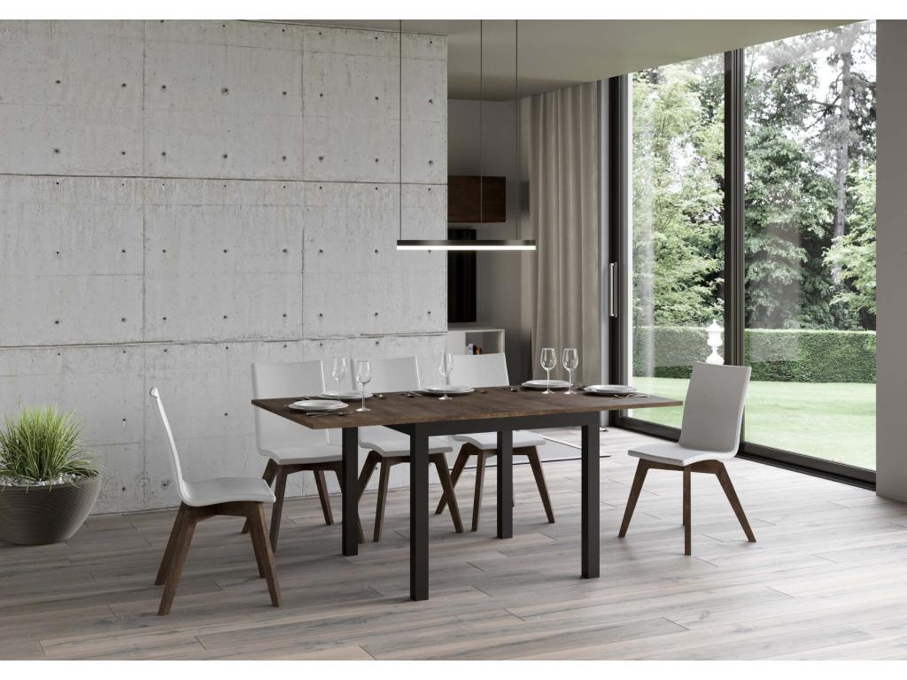 Tavolo marrone, 90 x 90 cm