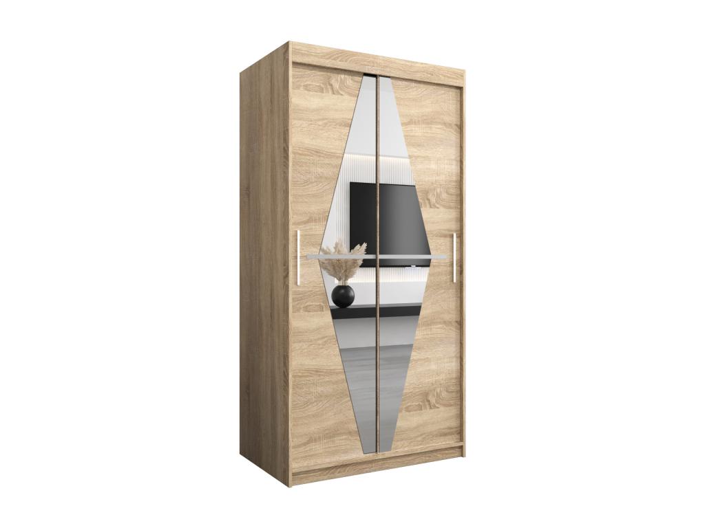 Armadio beige, 100 x 62 x 200 cm