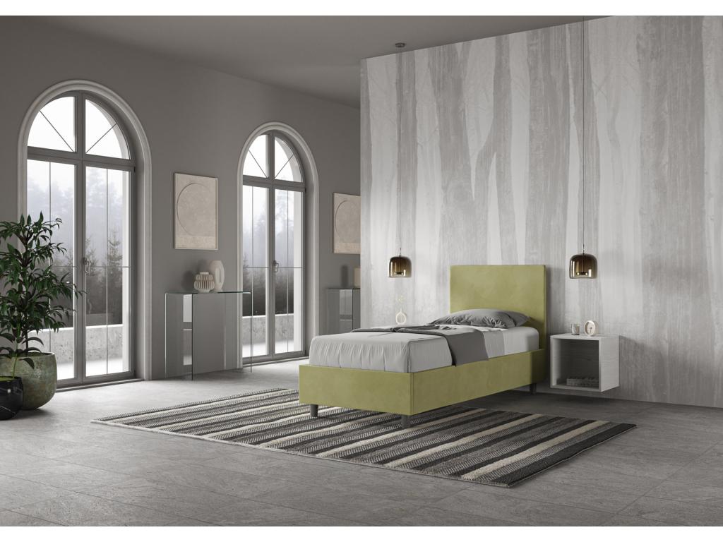 Letto verde, 80 x 210 cm