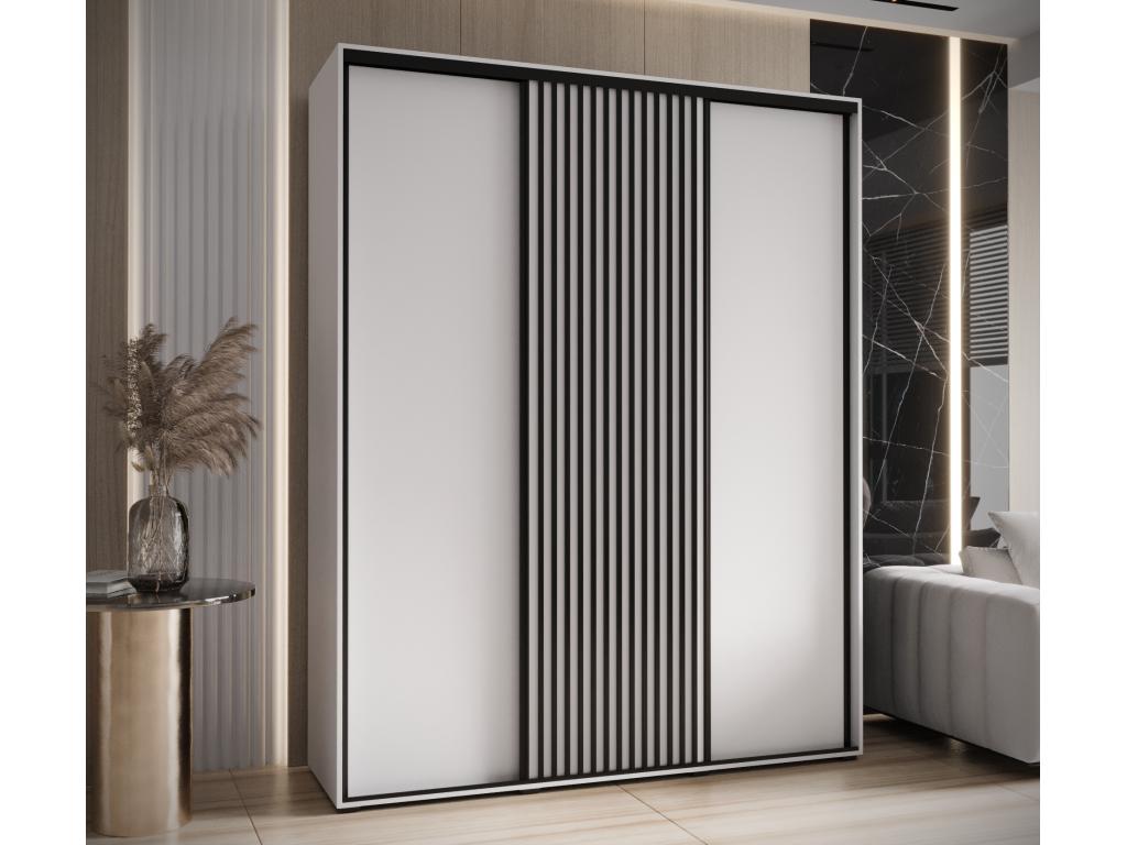 Armadio bianco, 190 x 60 x 205,2 cm