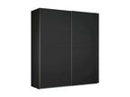 Armadio nero, 200 x 60 cm