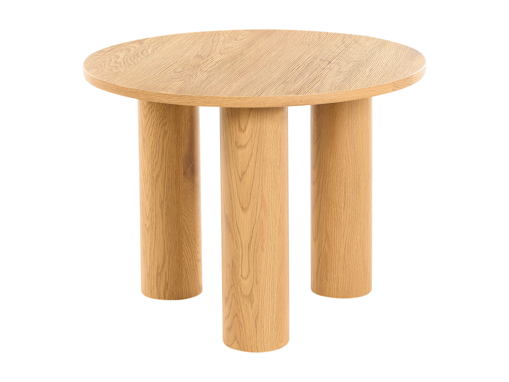 Tavolino da caffè in legno ingegnerizzato naturale