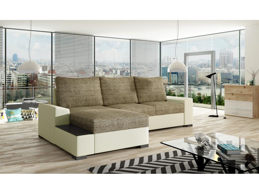 Divano in tessuto beige - dlz1766567747895