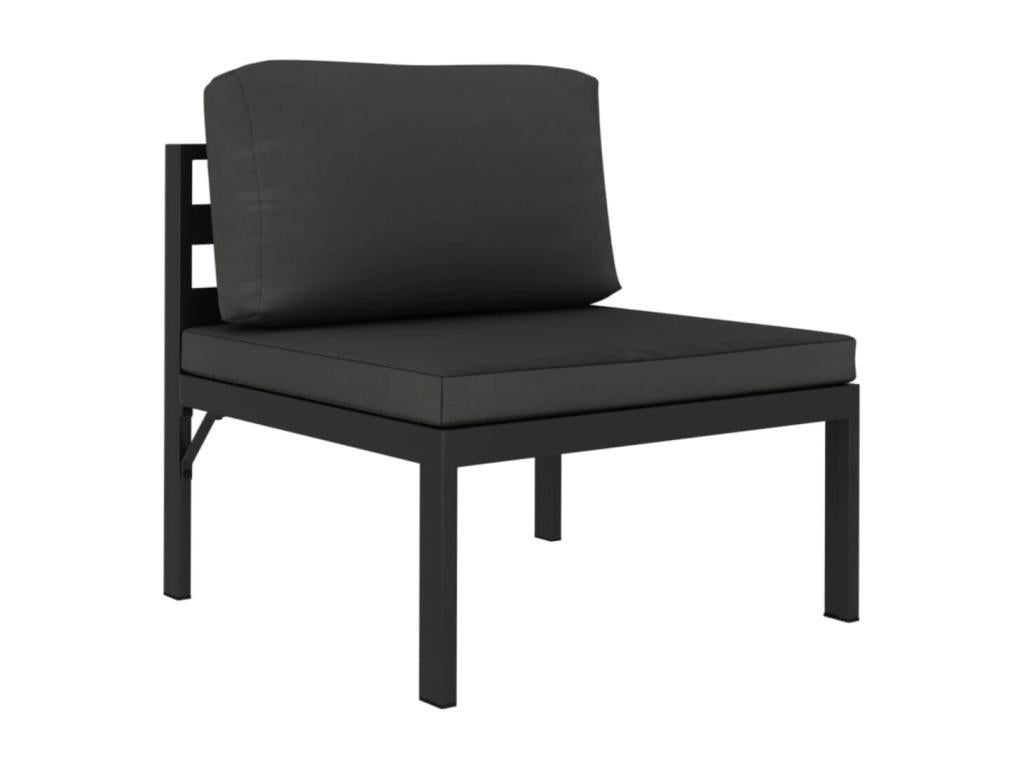 Set di mobili da esterno antracite