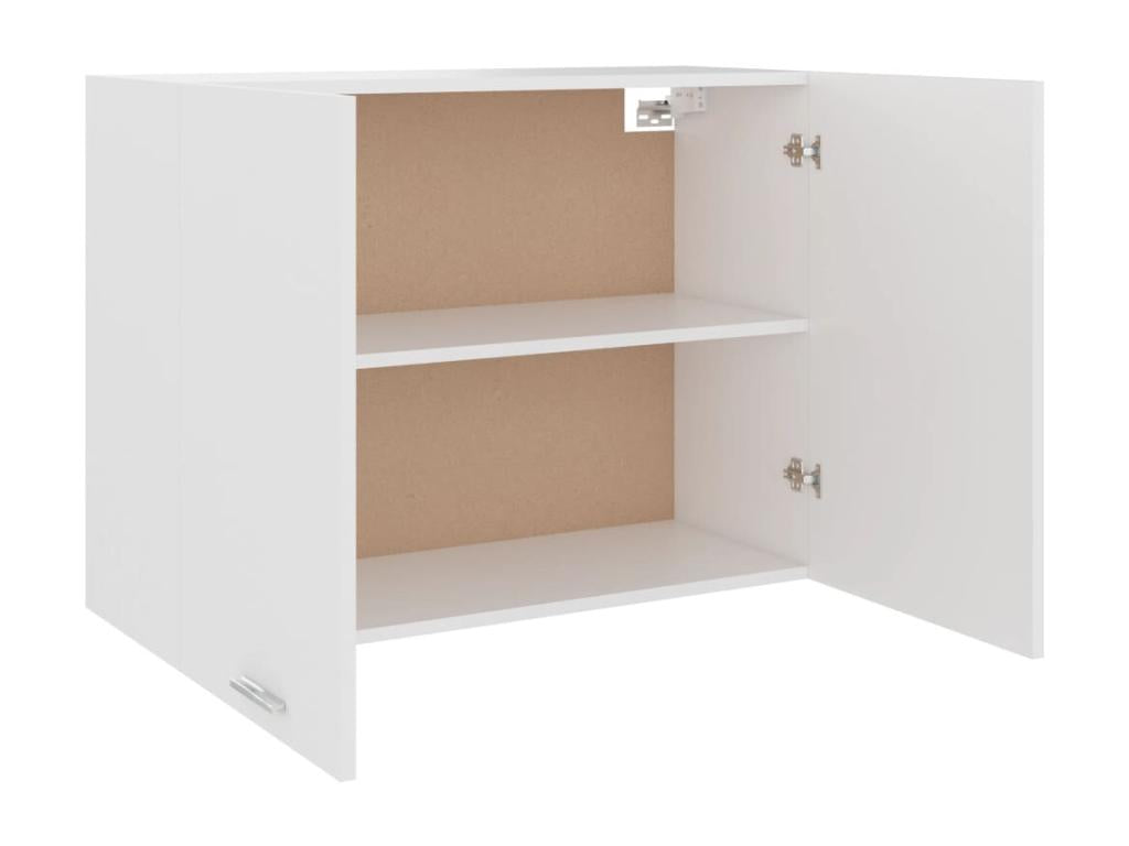 Armadio in legno ingegnerizzato bianco, 80 x 31 x 60 cm