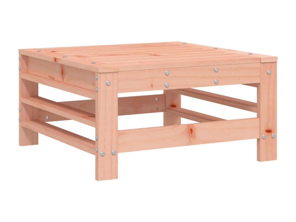 Set di mobili da esterno in legno massello marrone