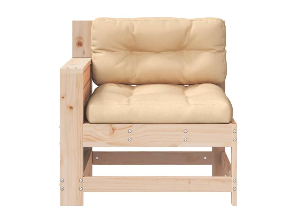 Divano in legno massello marrone - dlz1766567645977