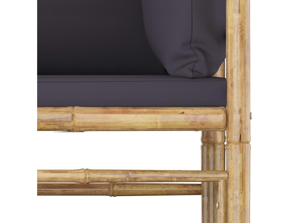 Set di mobili da esterno grigi