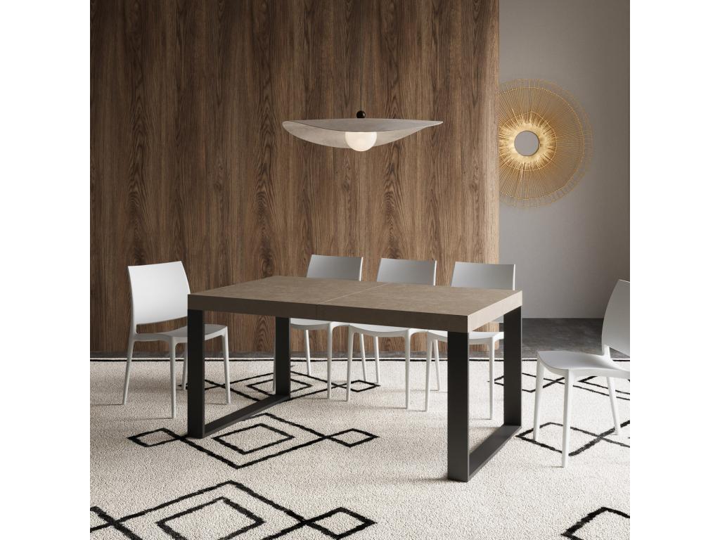 Tavolo marrone, 90 x 160 cm