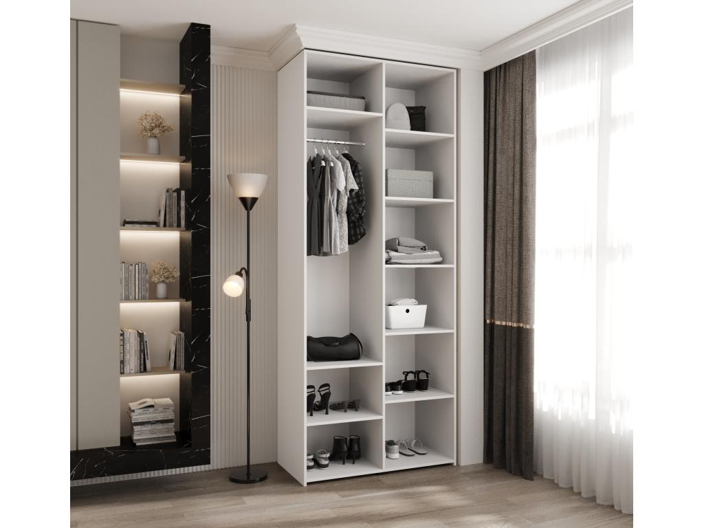 Armadio bianco, 100 x 50 x 245,5 cm