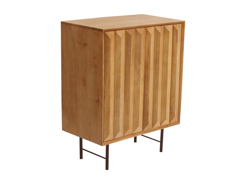 Credenza in metallo beige