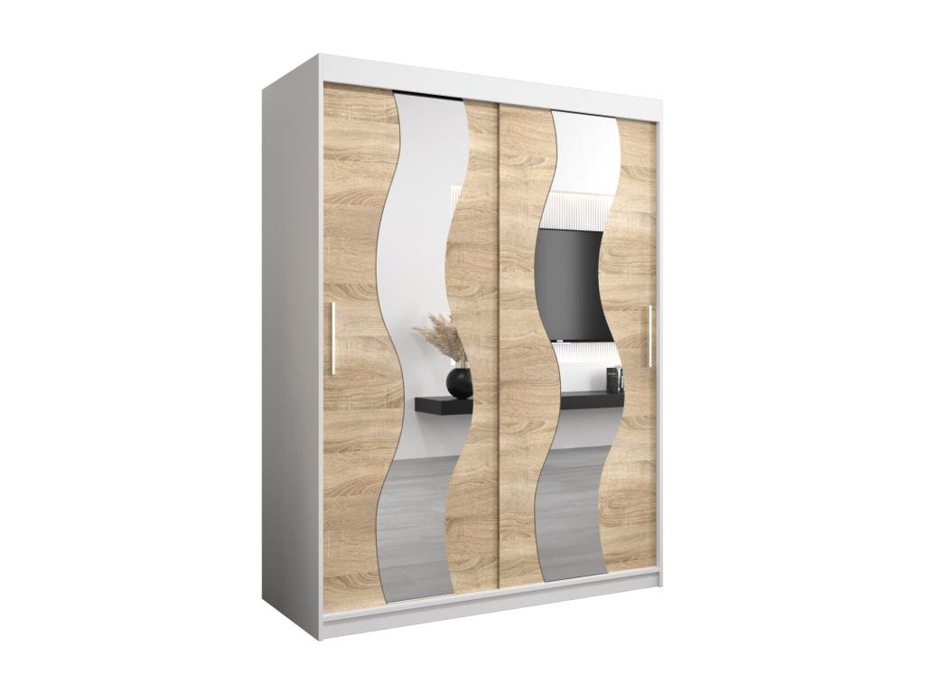 Armadio bianco, 150 x 62 x 200 cm