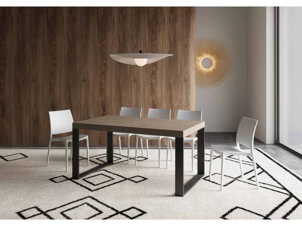 Tavolo marrone, 90 x 160 cm