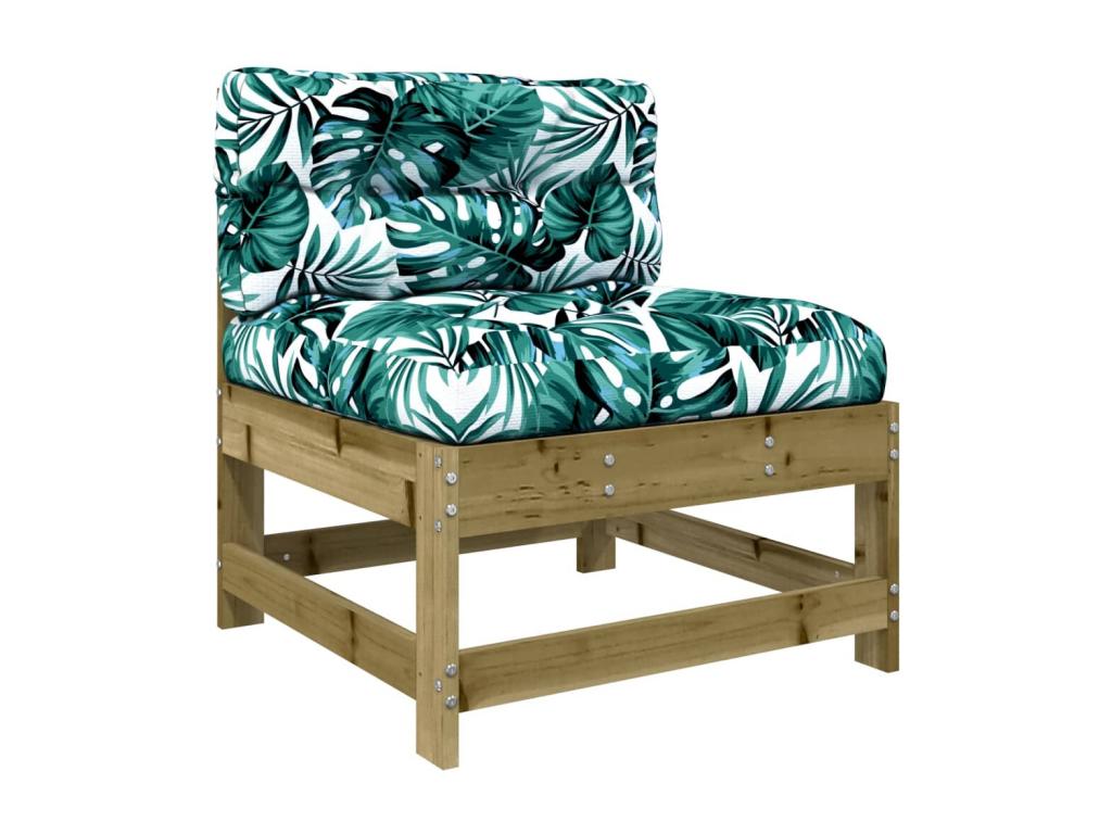 Divano in legno di pino marrone - dlz1766568621774