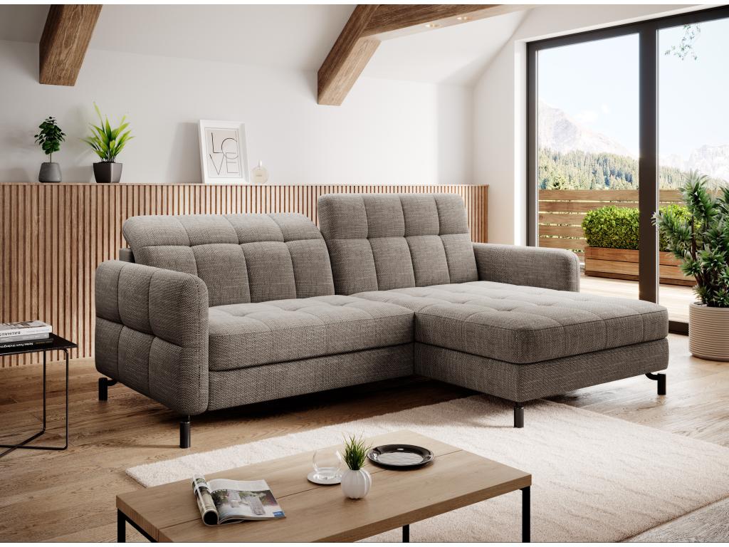 Materasso in tessuto beige