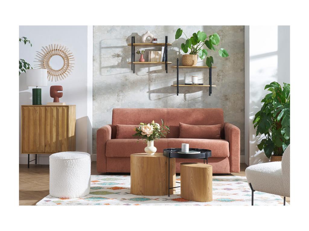 Credenza in metallo beige