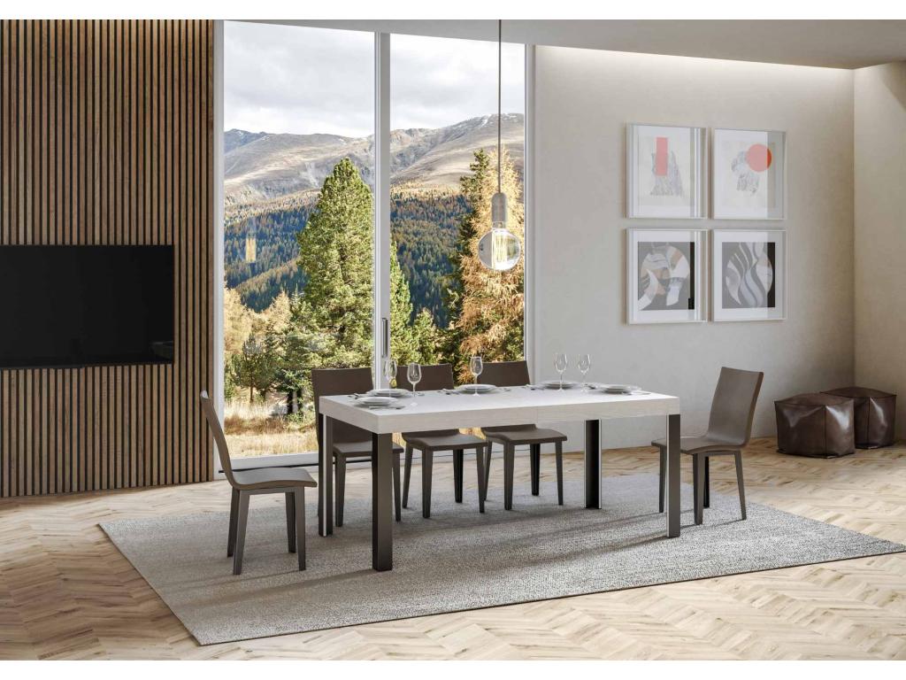 Tavolo bianco, 90 x 180 cm